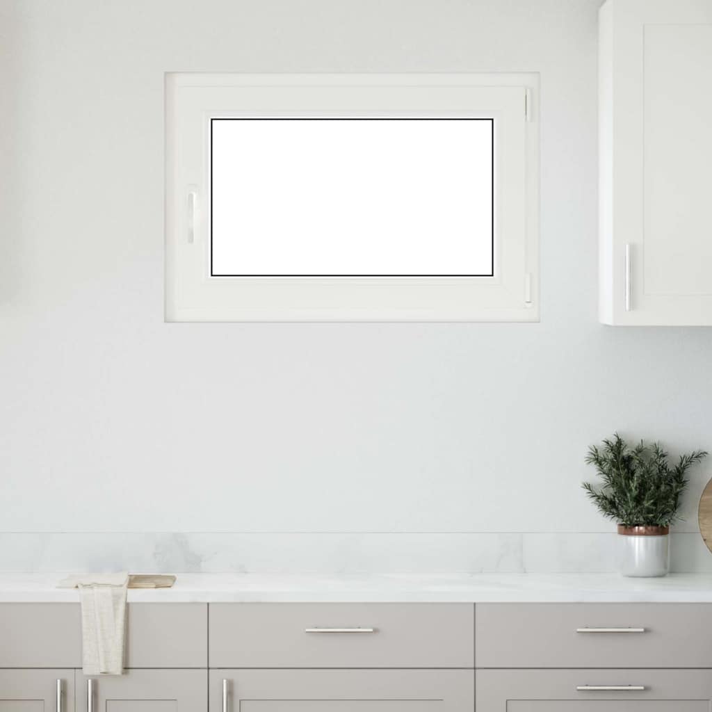 Kellerfenster "RISOR" 90x70 cm Drehkipp DIN Rechts Weiß