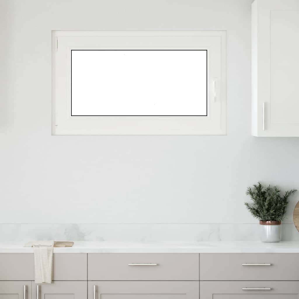 Kellerfenster "RISOR" 100x70 cm Drehkipp DIN Links Weiß