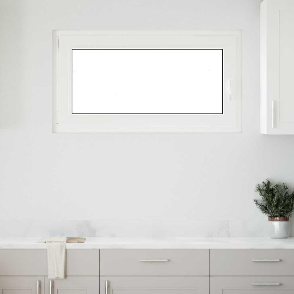 Kellerfenster RISOR 110x60 cm Dreh Kipp DIN Links Weiß