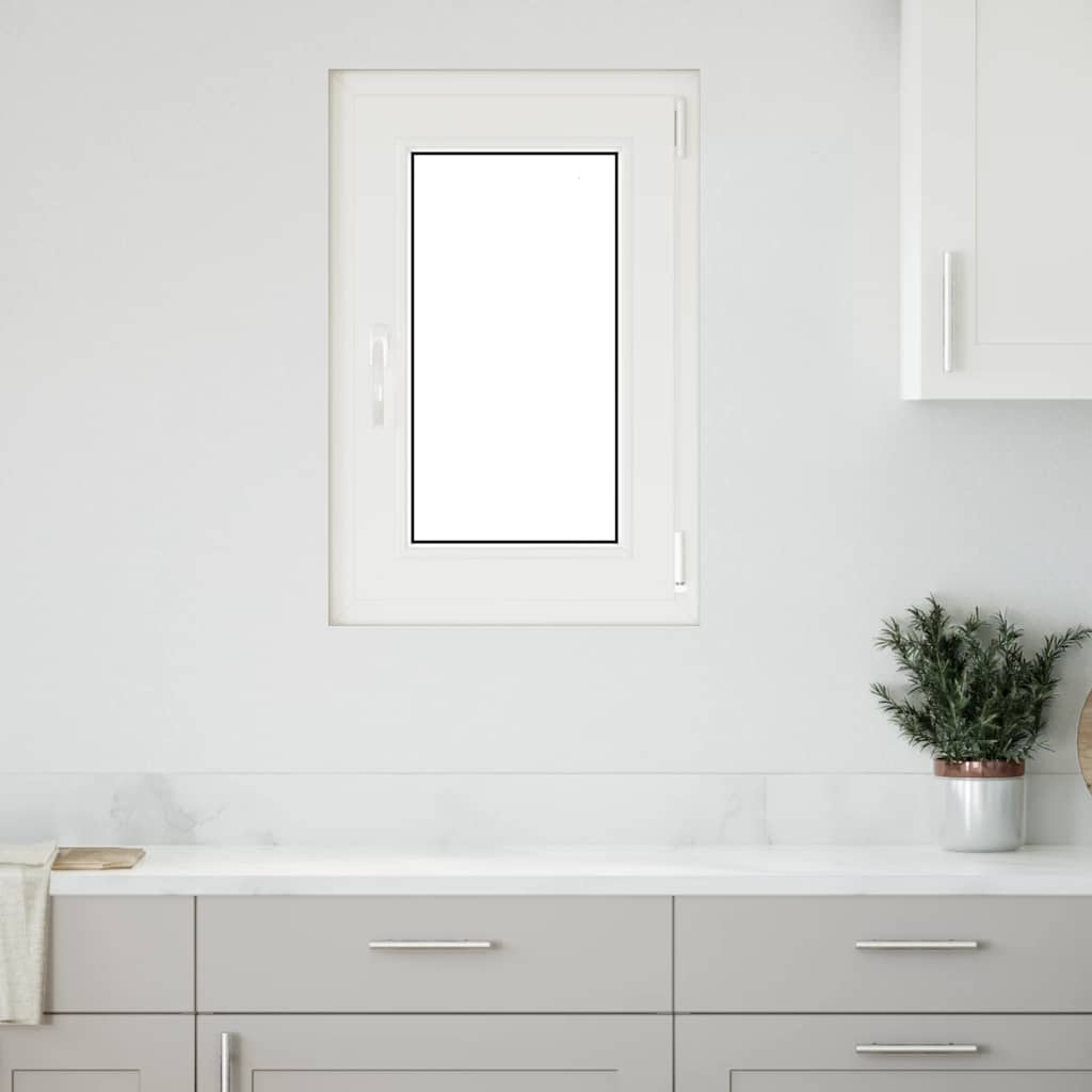 Kellerfenster "RISOR" 50x75 cm Drehkipp DIN Rechts Weiß