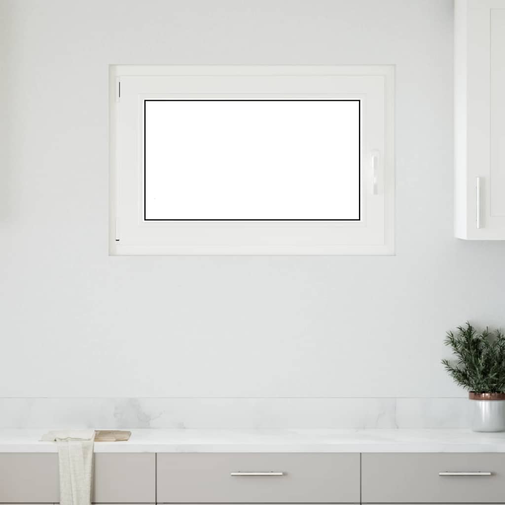 Kellerfenster "RISOR" 90x70 cm Drehkipp DIN Links Weiß