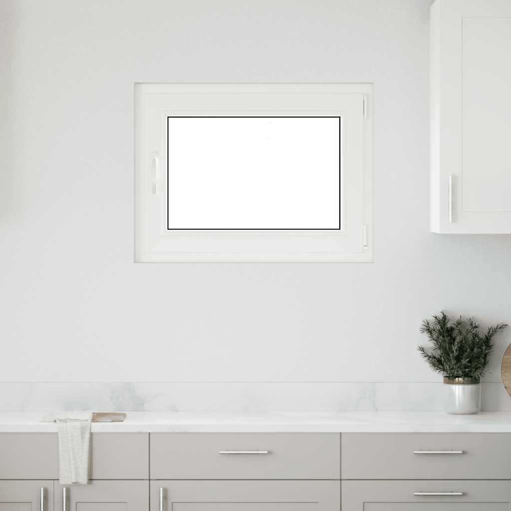 Kellerfenster "RISOR" 80x60 cm Drehkipp DIN Rechts Anthrazit