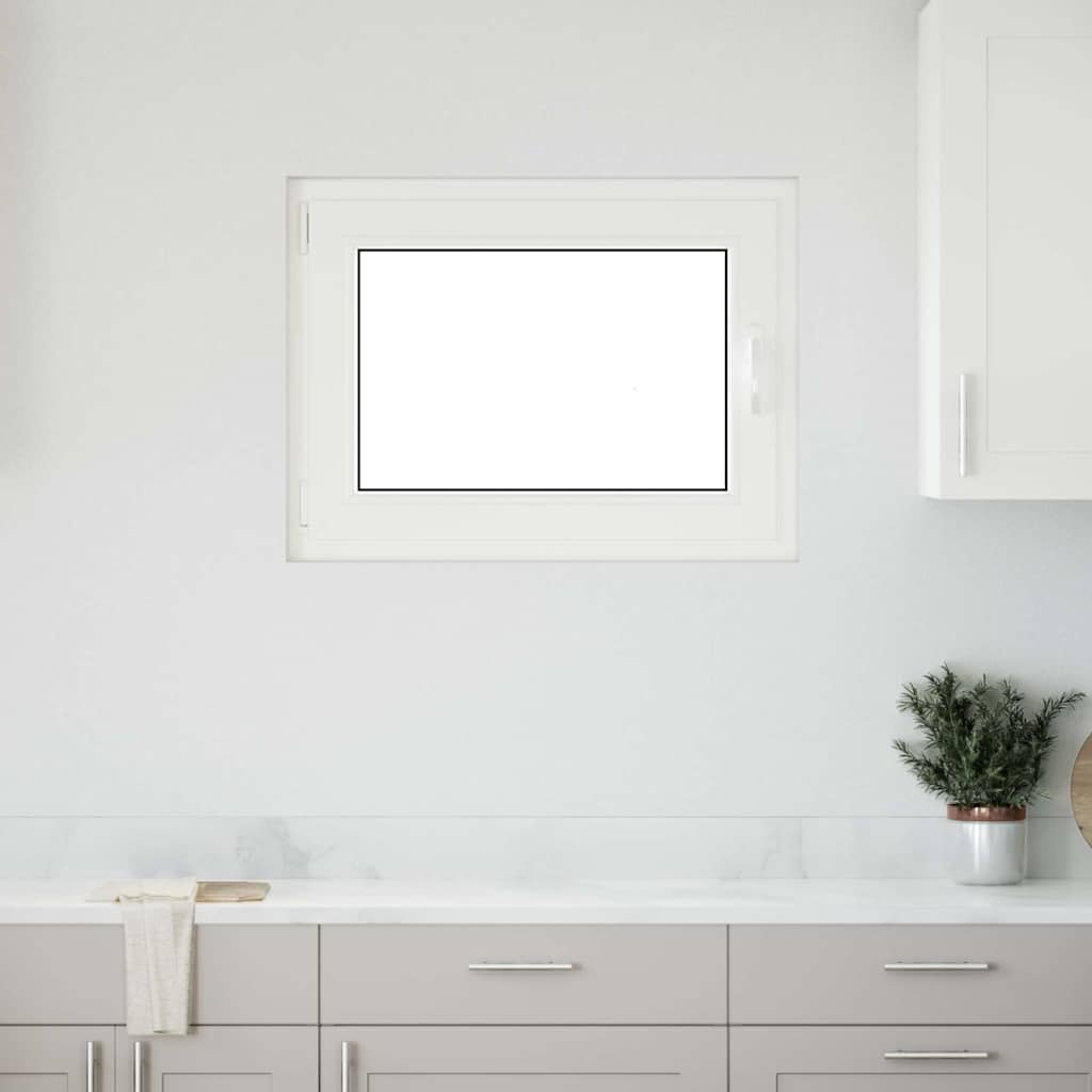 Kellerfenster "RISOR" 80x70 cm Drehkipp DIN Links Anthrazit