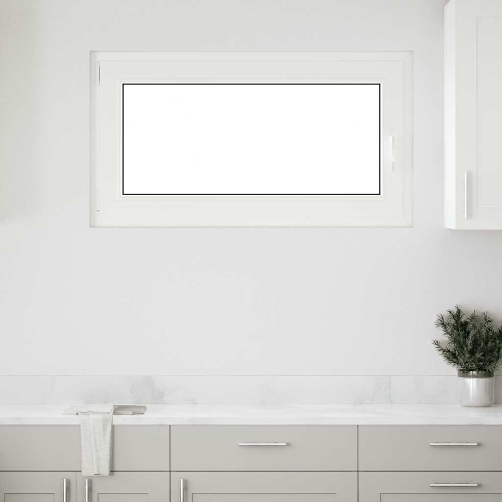 Kellerfenster "RISOR" 110x70 cm Drehkipp DIN Links Anthrazit