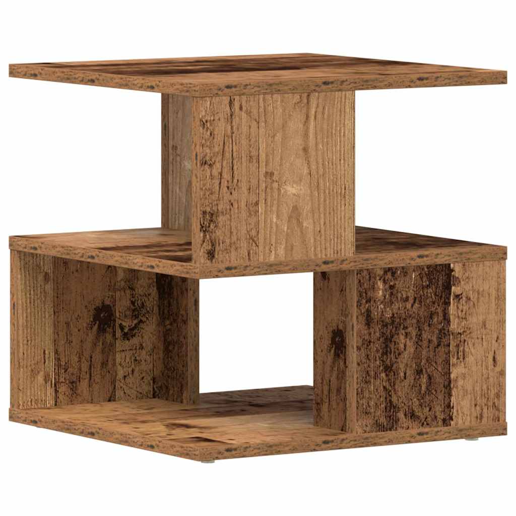 Beistelltisch Altholz 40 x 40 x 40 cm Holzwerkstoff