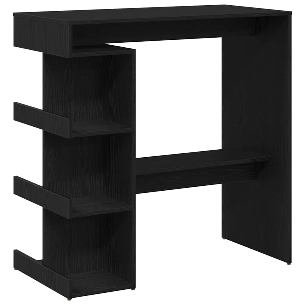Bartisch Schwarze Eiche 100 x 48 x 101,5 cm Holzwerkstoff