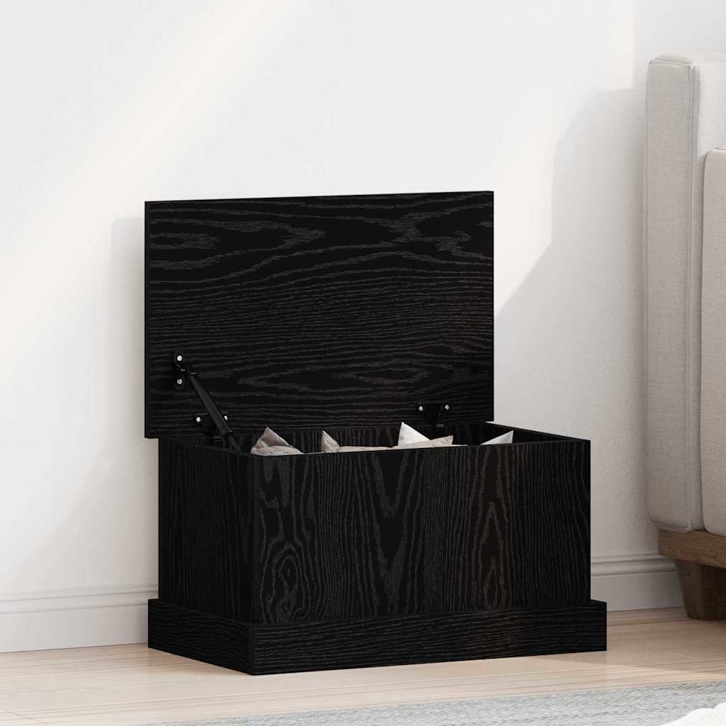 Aufbewahrungsbox Schwarze Eiche 50 x 30 x 28 cm Holzwerkstoff