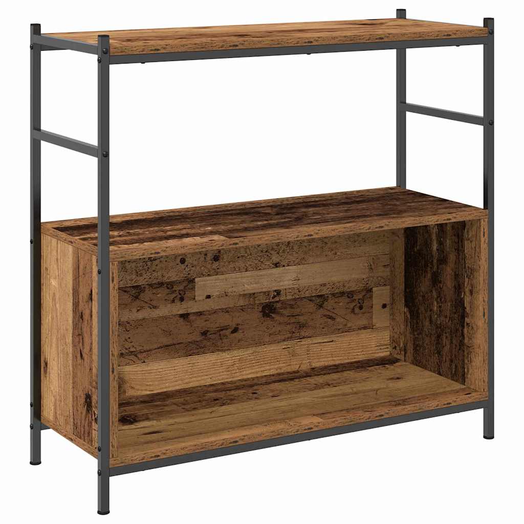 Regal Räuchereiche 80 x 30 x 78.5 cm Holzwerkstoff