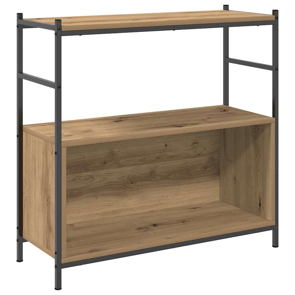 Regal Eiche handwerklich 80 x 30 x 78.5 cm Holzwerkstoff