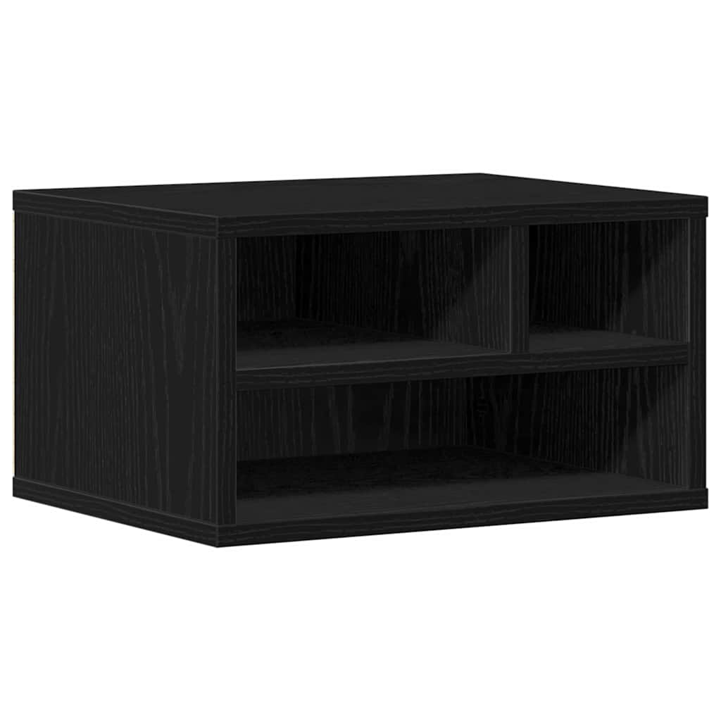 Druckerständer Schwarze Eiche 40 x 32 x 22.5 cm Holzwerkstoff