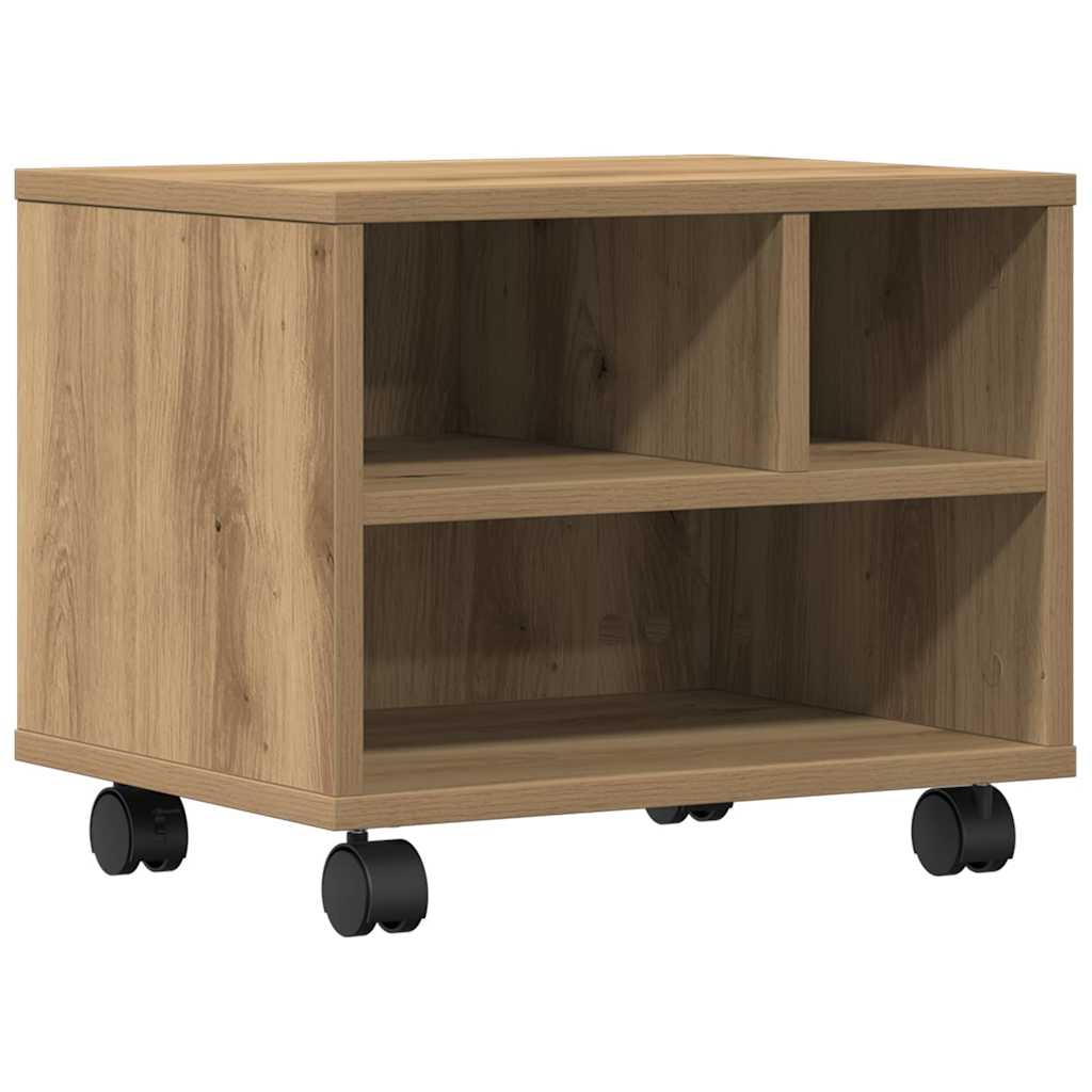 Druckerständer Eiche handwerklich 41 x 32 x 33.5 cm