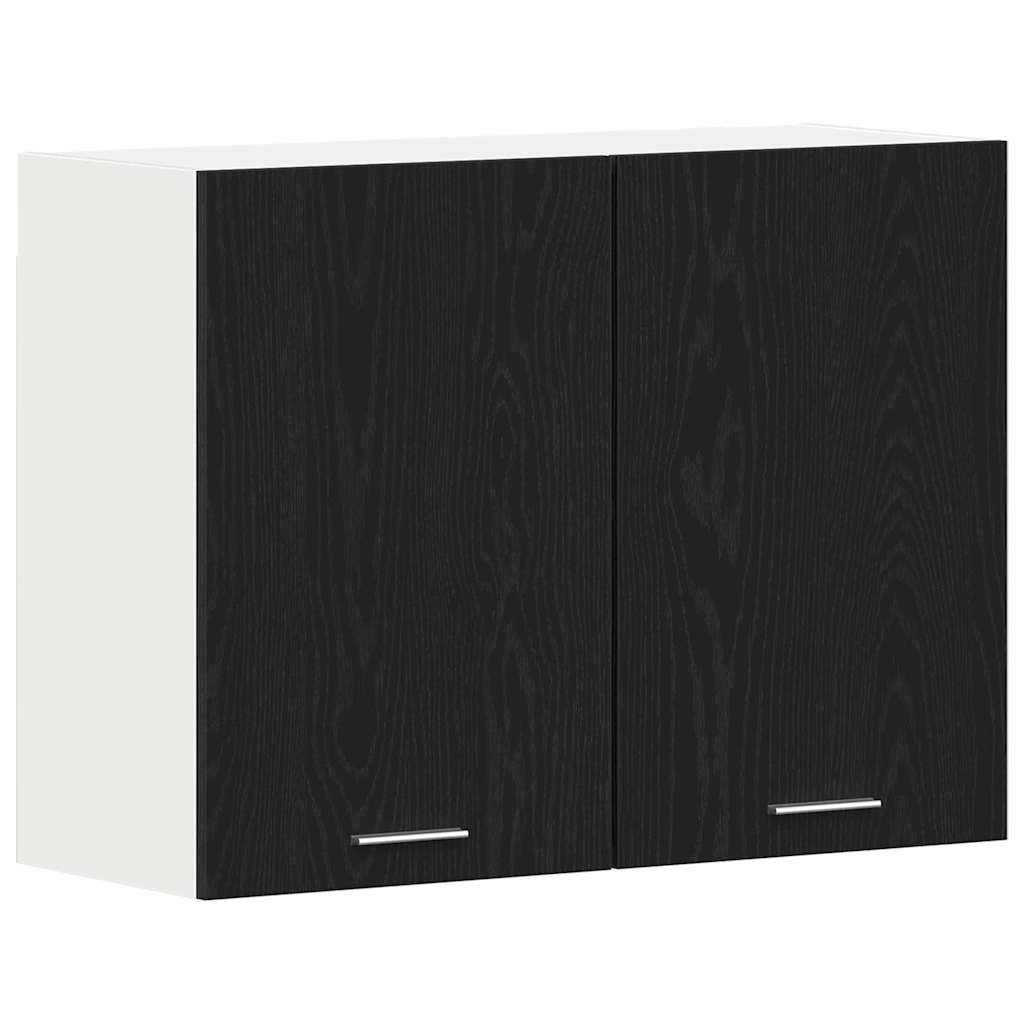 Hängeschrank Schwarze Eiche 80 x 31 x 60 cm Holzwerkstoff