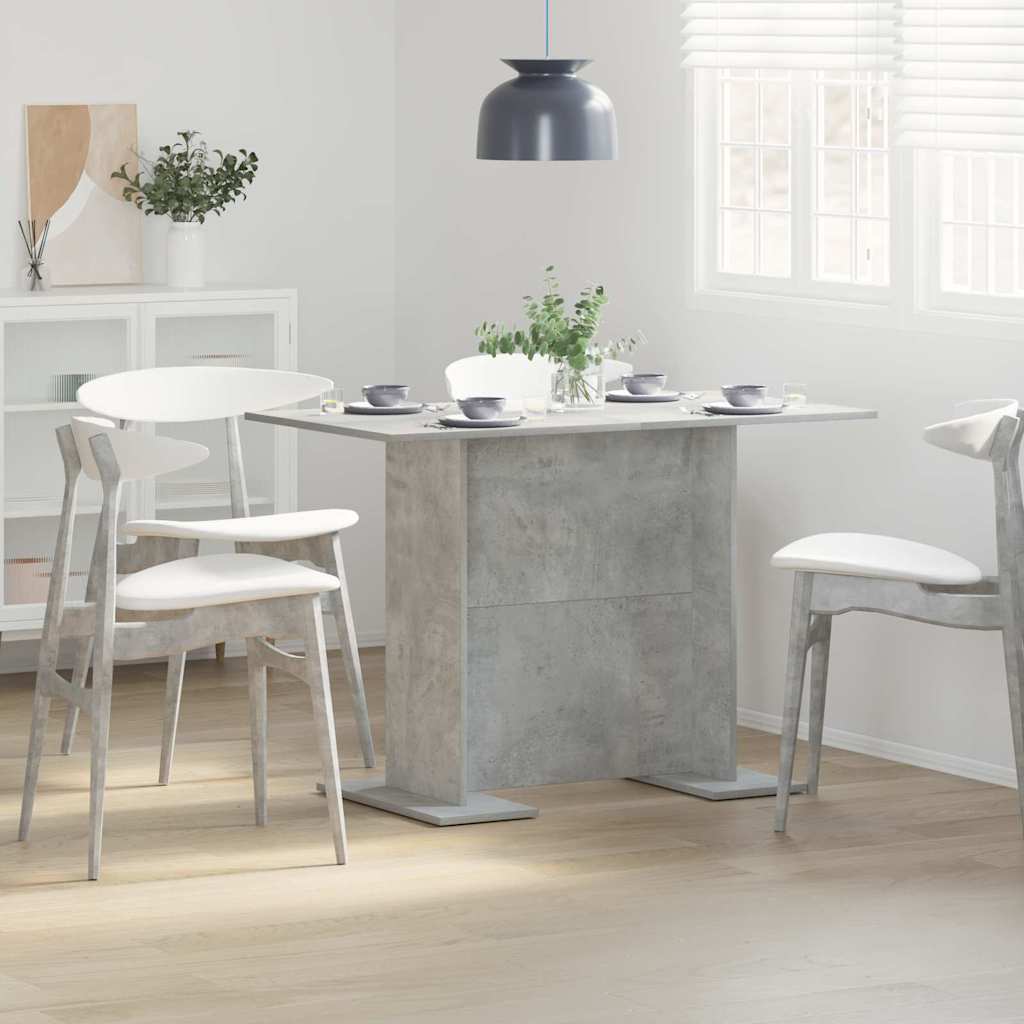 Esstisch Betongrau 110 x 60 x 75 cm Holzwerkstoff