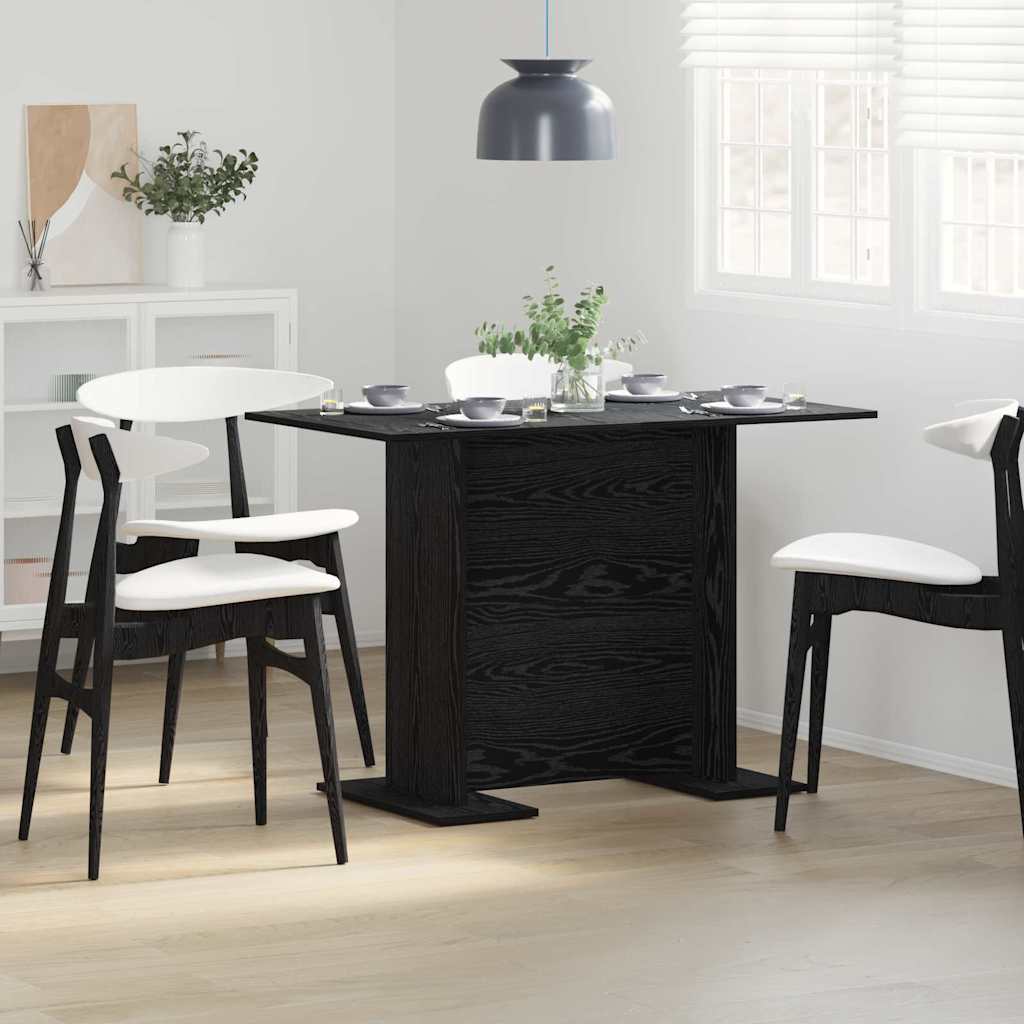 Esstisch Schwarze Eiche 110 x 60 x 75 cm Holzwerkstoff