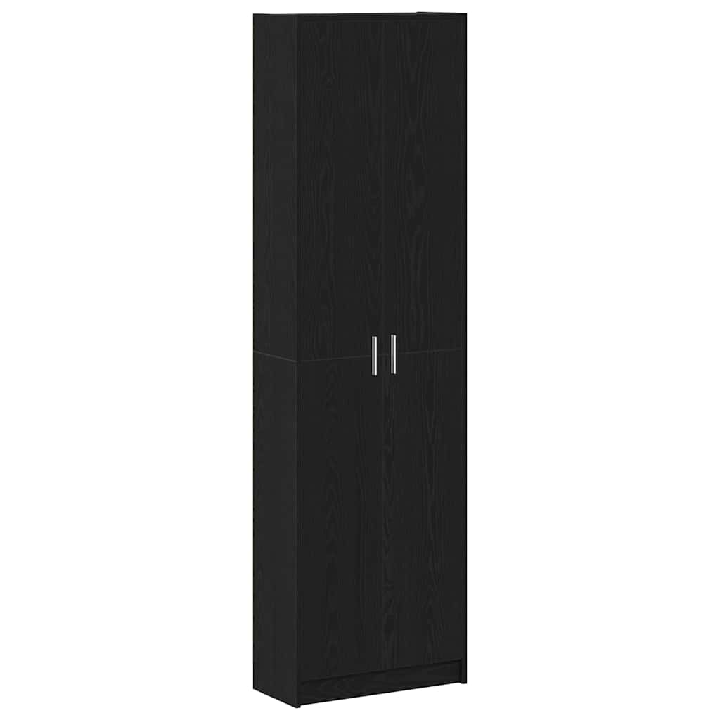Kleiderschrank Schwarze Eiche 55 x 25 x 189 cm Holzwerkstoff