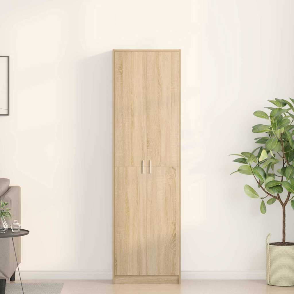 Kleiderschrank Sonoma Eiche 55 x 25 x 189 cm Holzwerkstoff