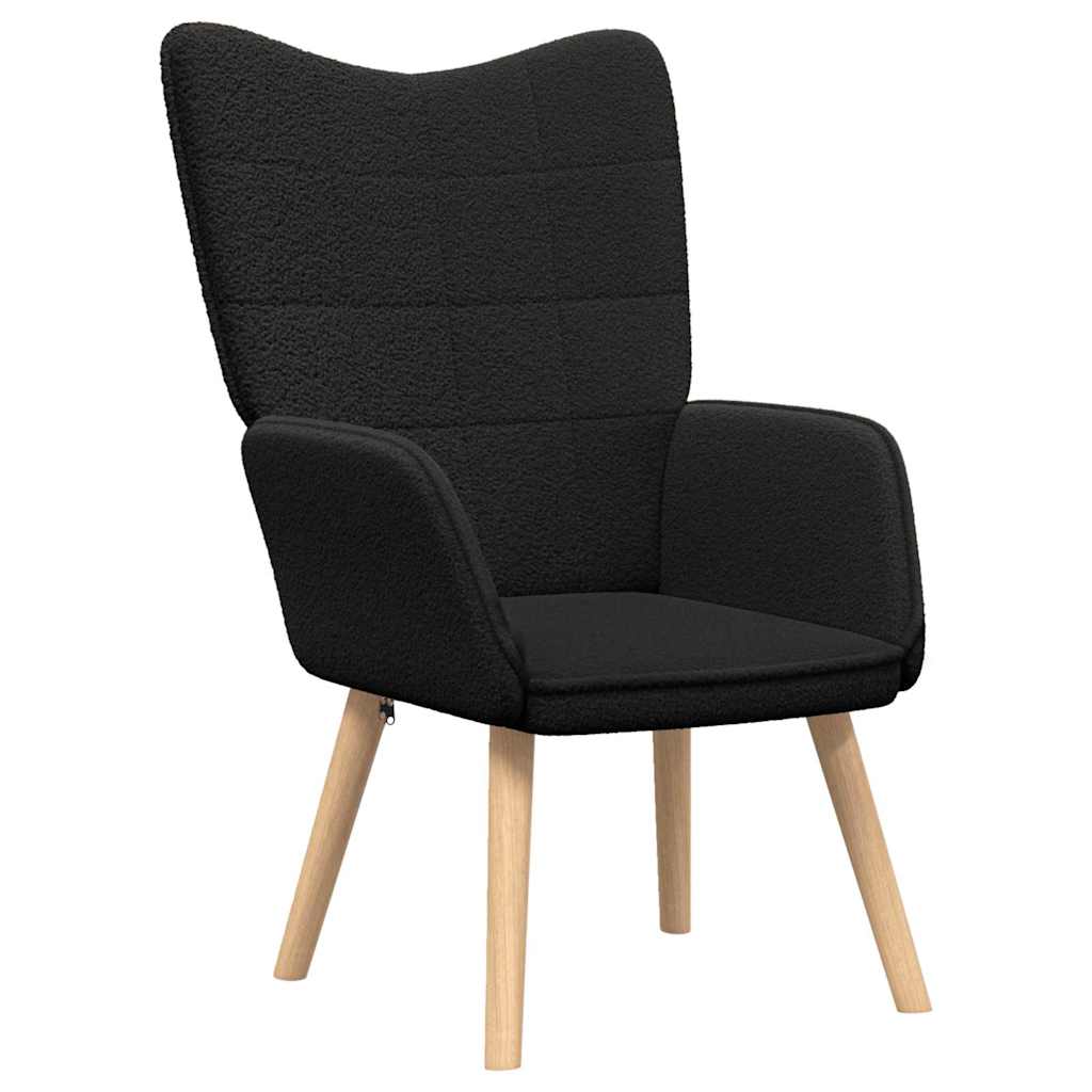Entspannungsstuhl Schwarz 62 x 67 x 95,5 cm Stoff
