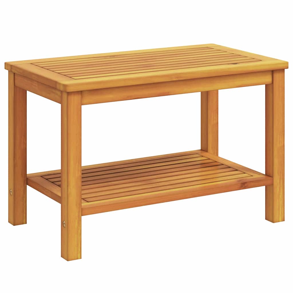 Couchtisch Braun 90 x 50 x 45 cm Akazie Massivholz