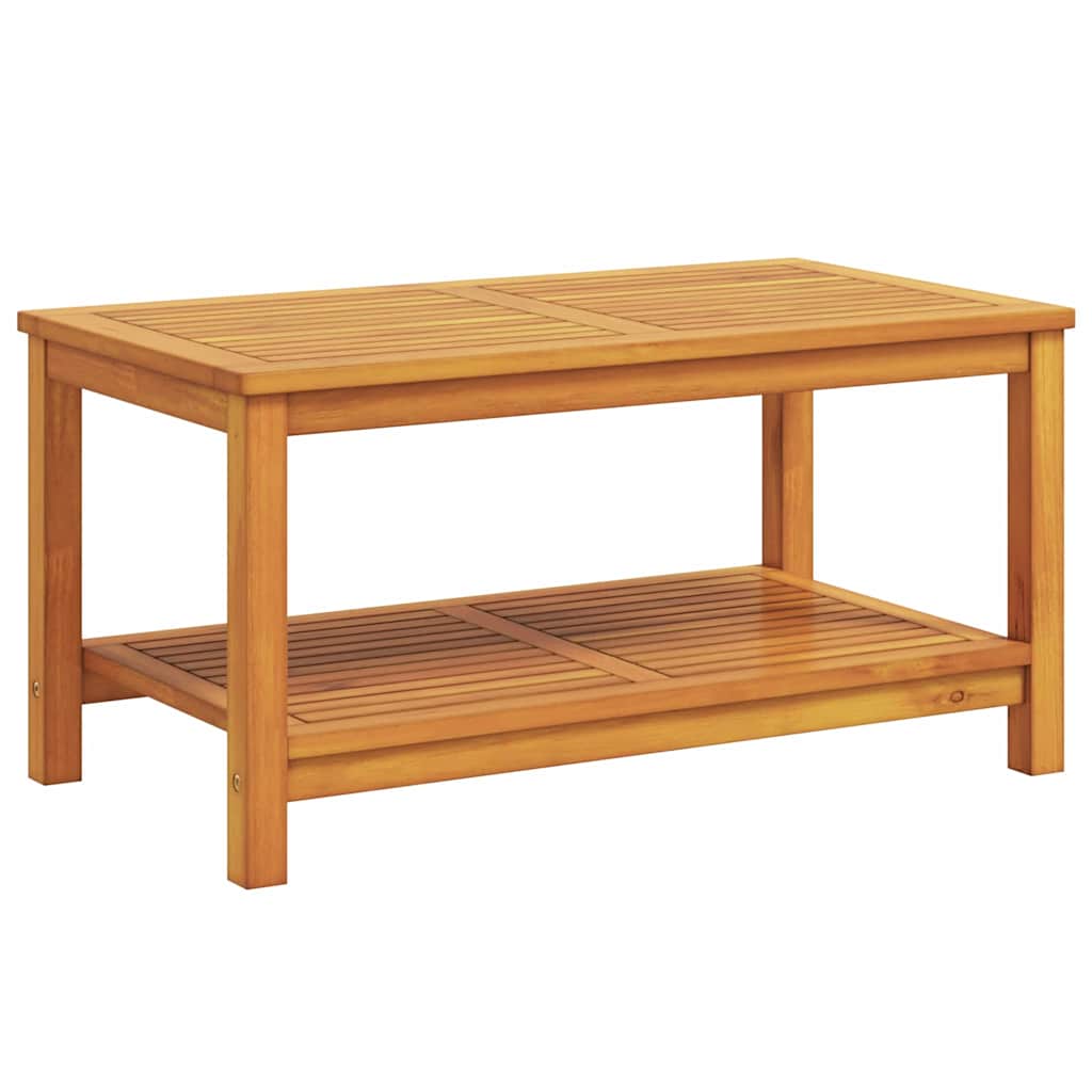 Couchtisch Braun 110 x 55 x 45 cm Akazie Massivholz