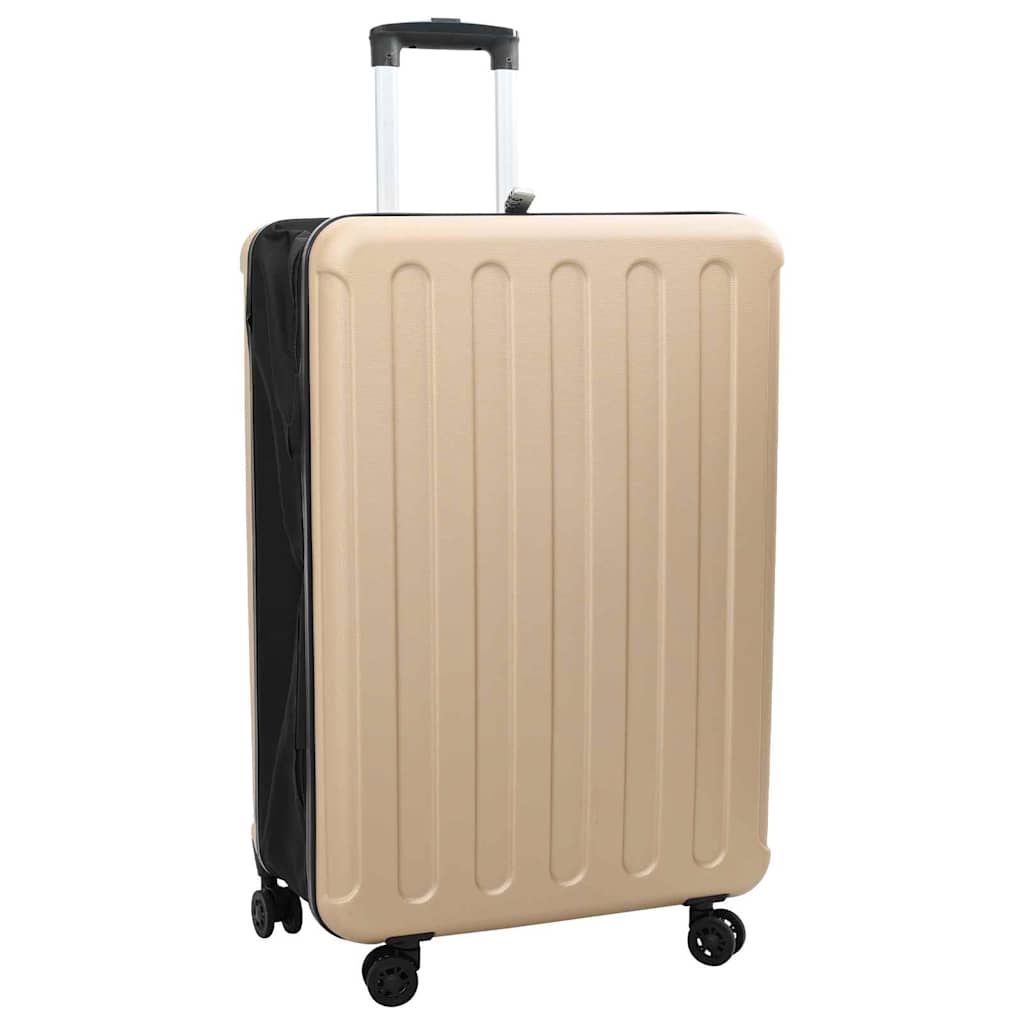 Faltbarer Koffer Hartschale 28'' Champagner 50x30x76 cm ABS