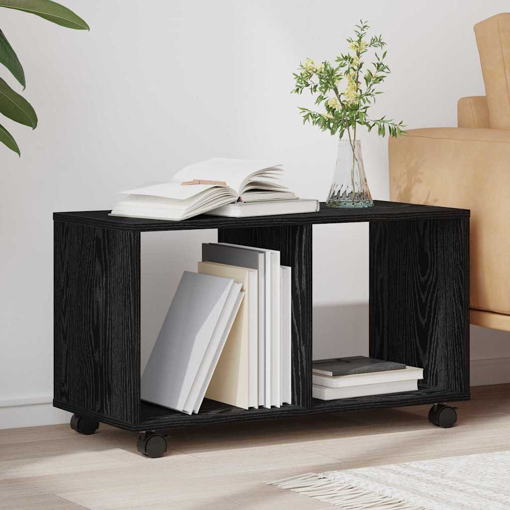 Beistelltisch Schwarze Eiche 72 x 33 x 42,5 cm Holzwerkstoff