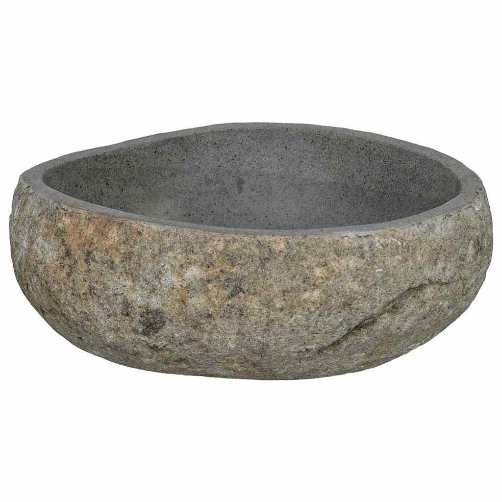Basin Hellgrau (38-45) x (30-35) x 15 cm Flussstein