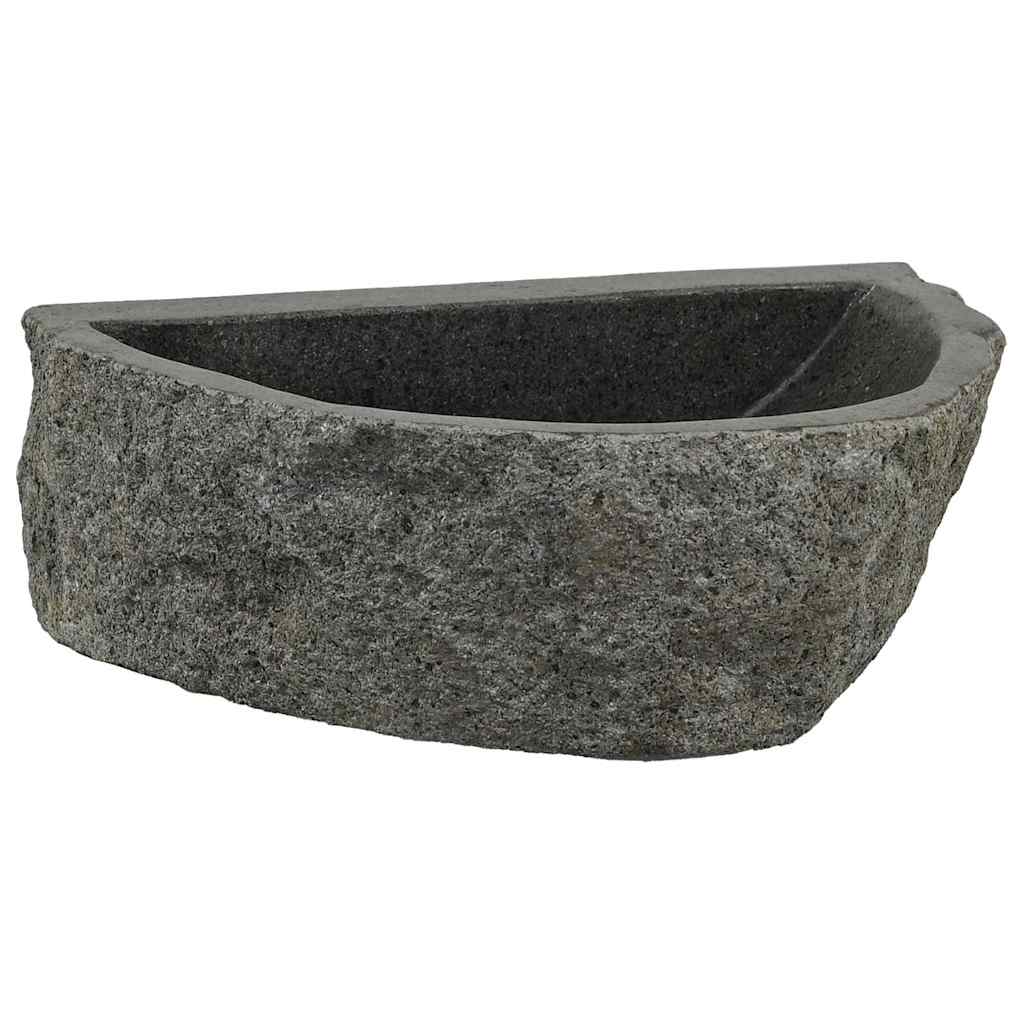 Wandhängendes Waschbecken Grau (30-37) x (25-30) x 12 cm