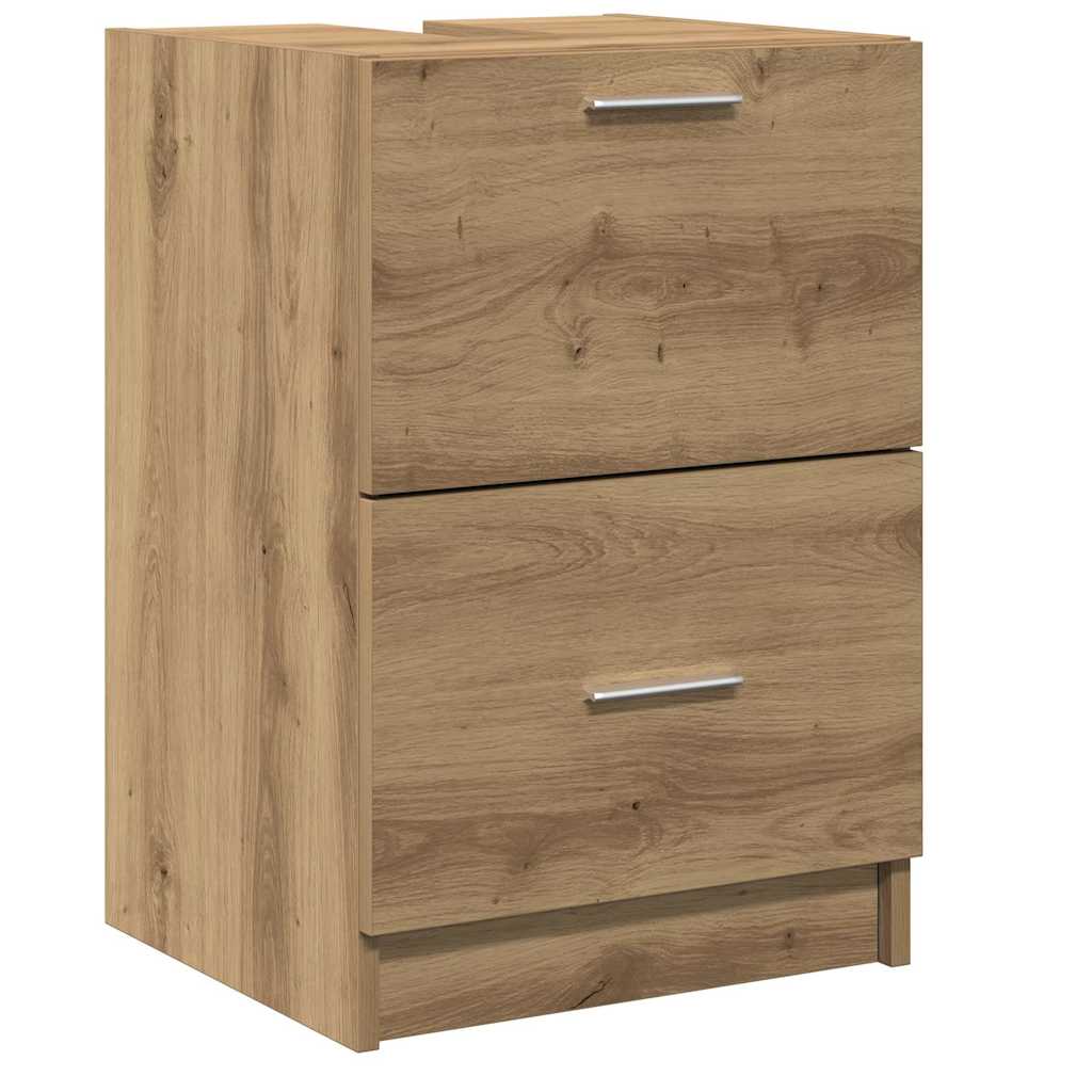 Waschtischschrank Artisan Eiche 40 x 37 x 59 cm Holzwerkstoff