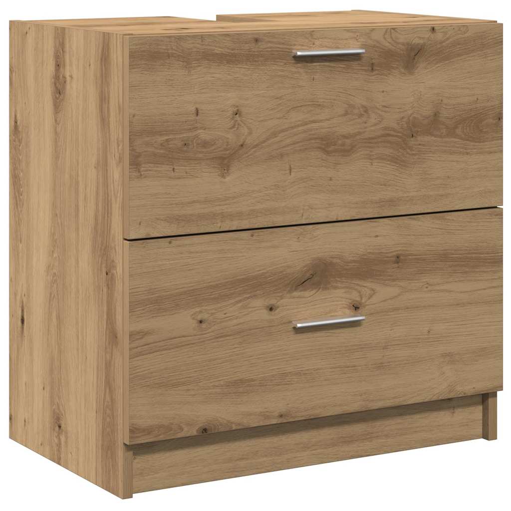 Waschtischschrank Artisan Eiche 59 x 37 x 59 cm Holzwerkstoff