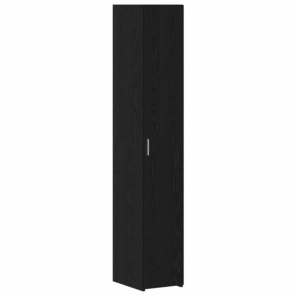 Hochboard Schwarze Eiche 30 x 42.5 x 185 cm Holzwerkstoff