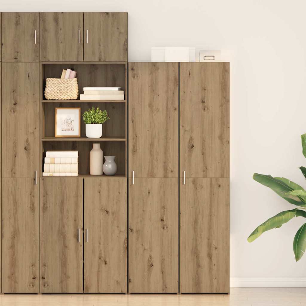 Highboard Artisan Eiche 40x42,5x185 cm Holzwerkstoff