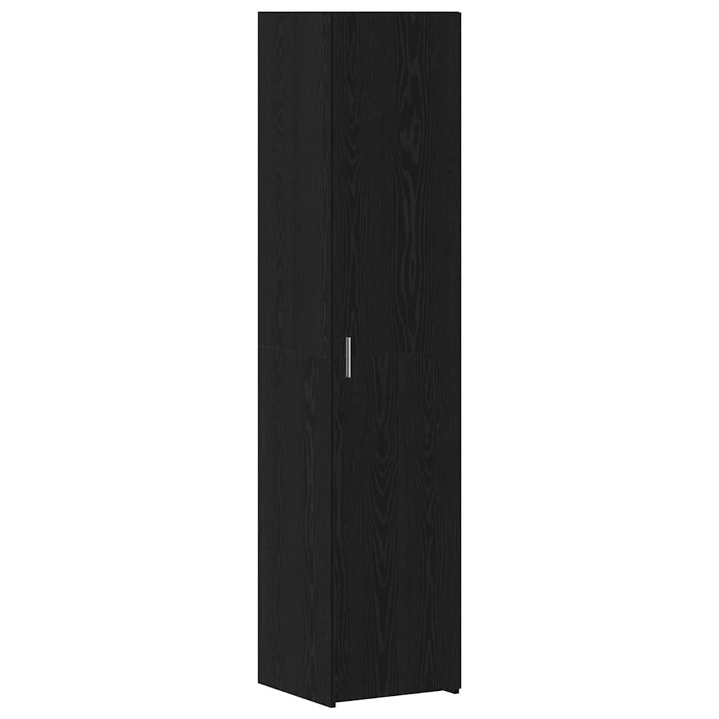 Highboard Schwarze Eiche 40x42.5x185 cm Spanplatte
