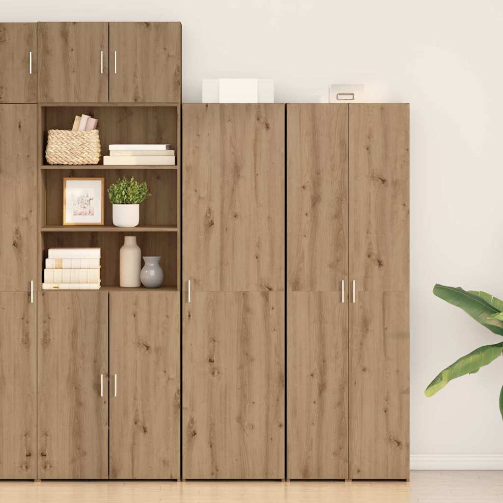 Highboard Kunsthandwerk Eiche 50x42.5x185 cm Ingenieurs Holz