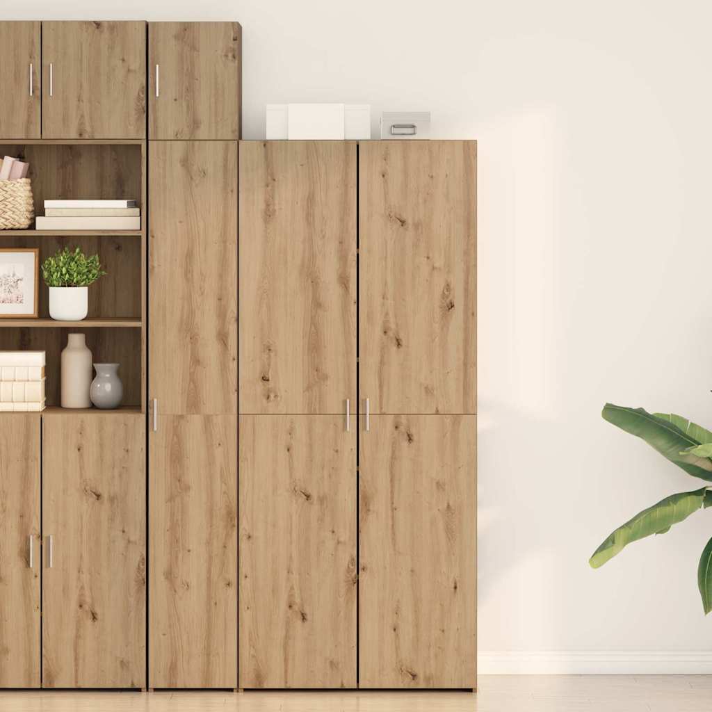 Hochboard Artisan Eiche 40x42.5x185 cm Holzwerkstoff