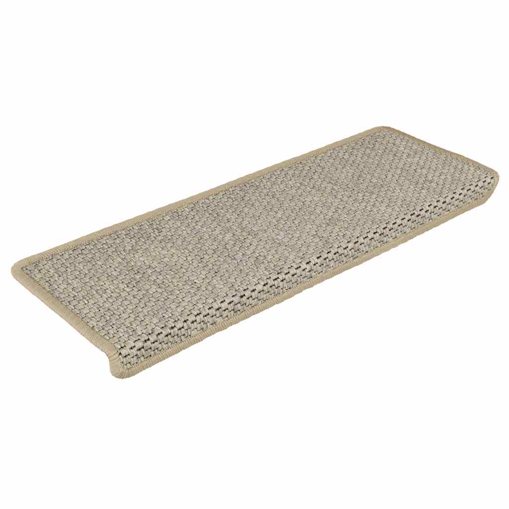 Stufenmatten Selbstklebend Sisal-Optik 30 Stk. 65x21x4cm Grün