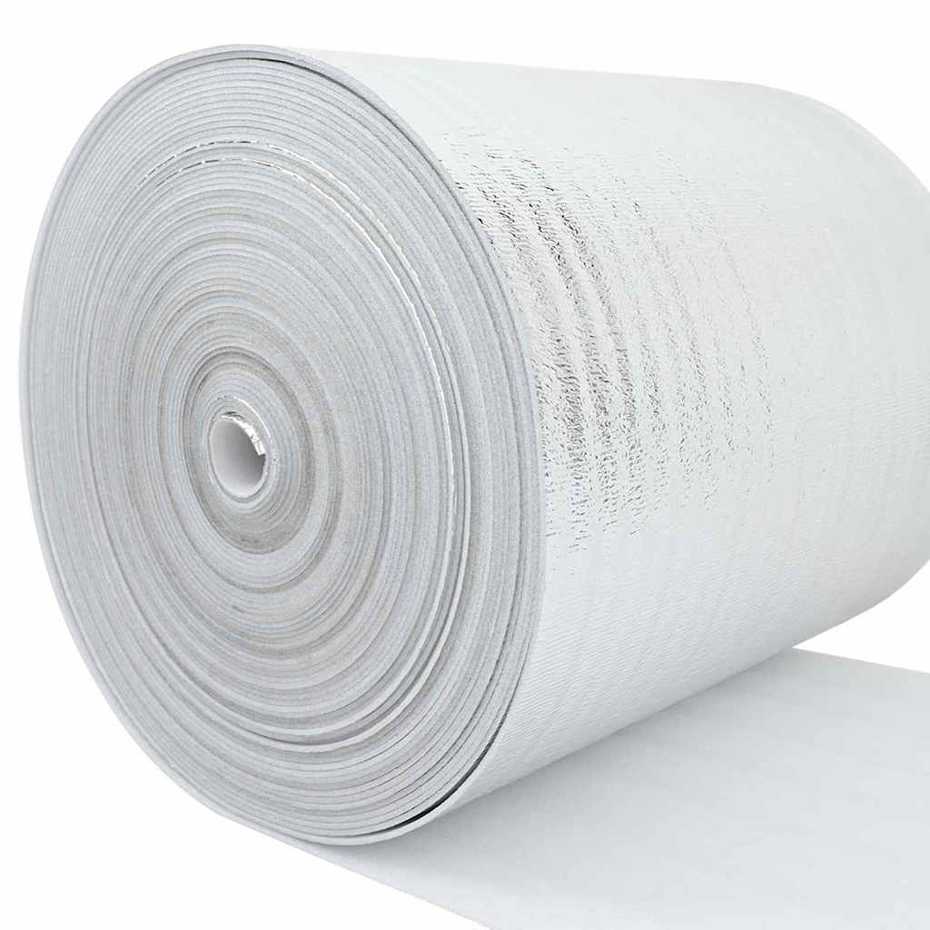 Heizkörper-Reflektorfolie Silber 1 x 25 m Aluminium