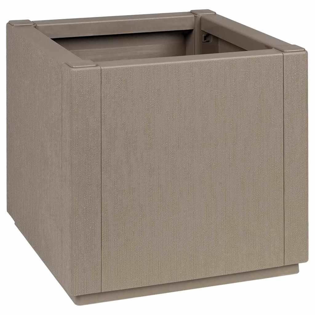 Gartenblumentopf Grau 36 x 36 x 35 cm Polypropylen