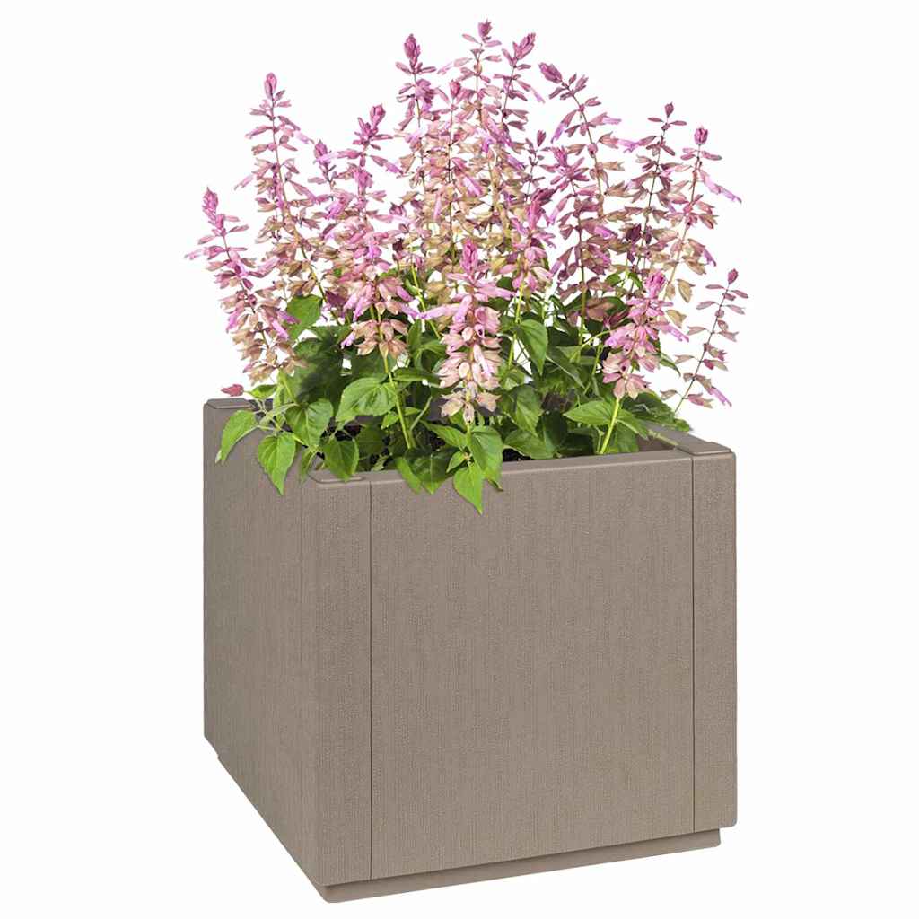Gartenblumentopf Grau 36 x 36 x 35 cm Polypropylen