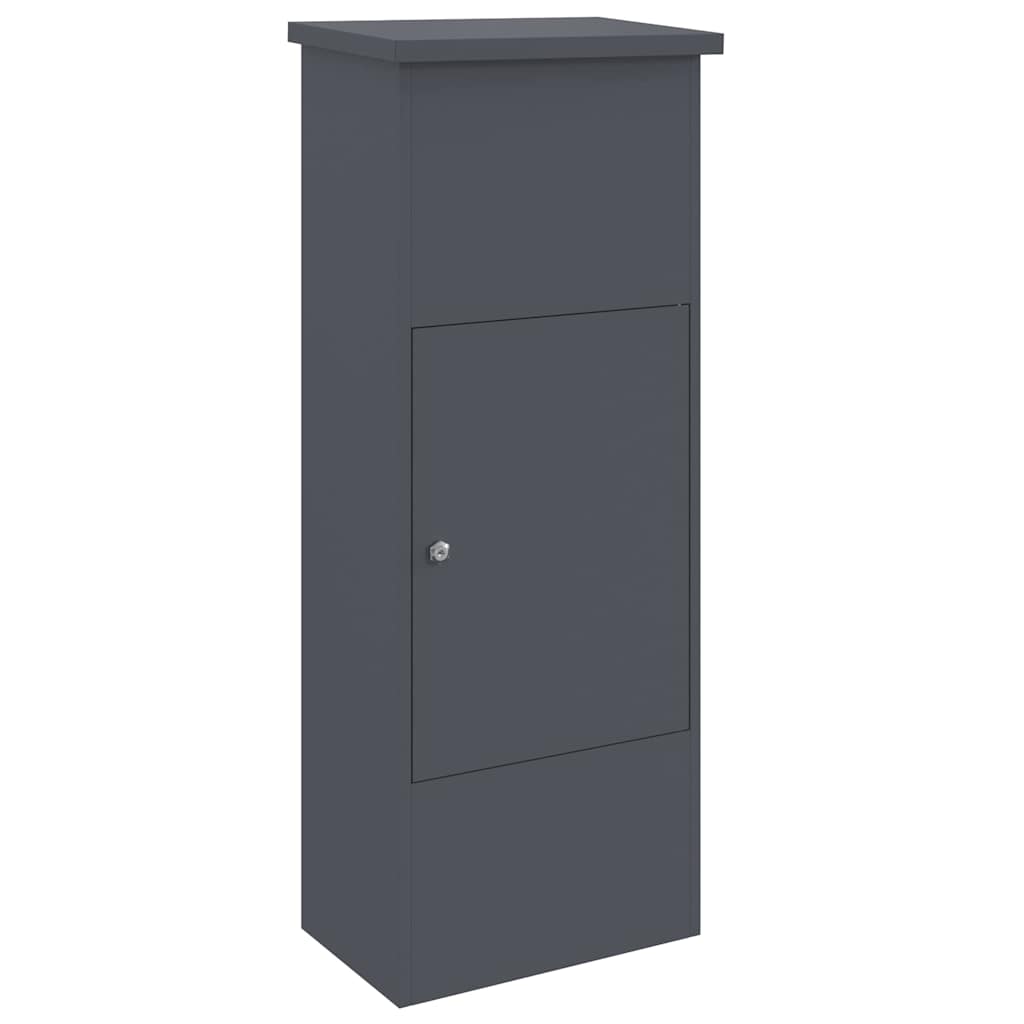Paketdrop-Box Anthrazit 44,5 x 29 x 110,5 cm Stahl