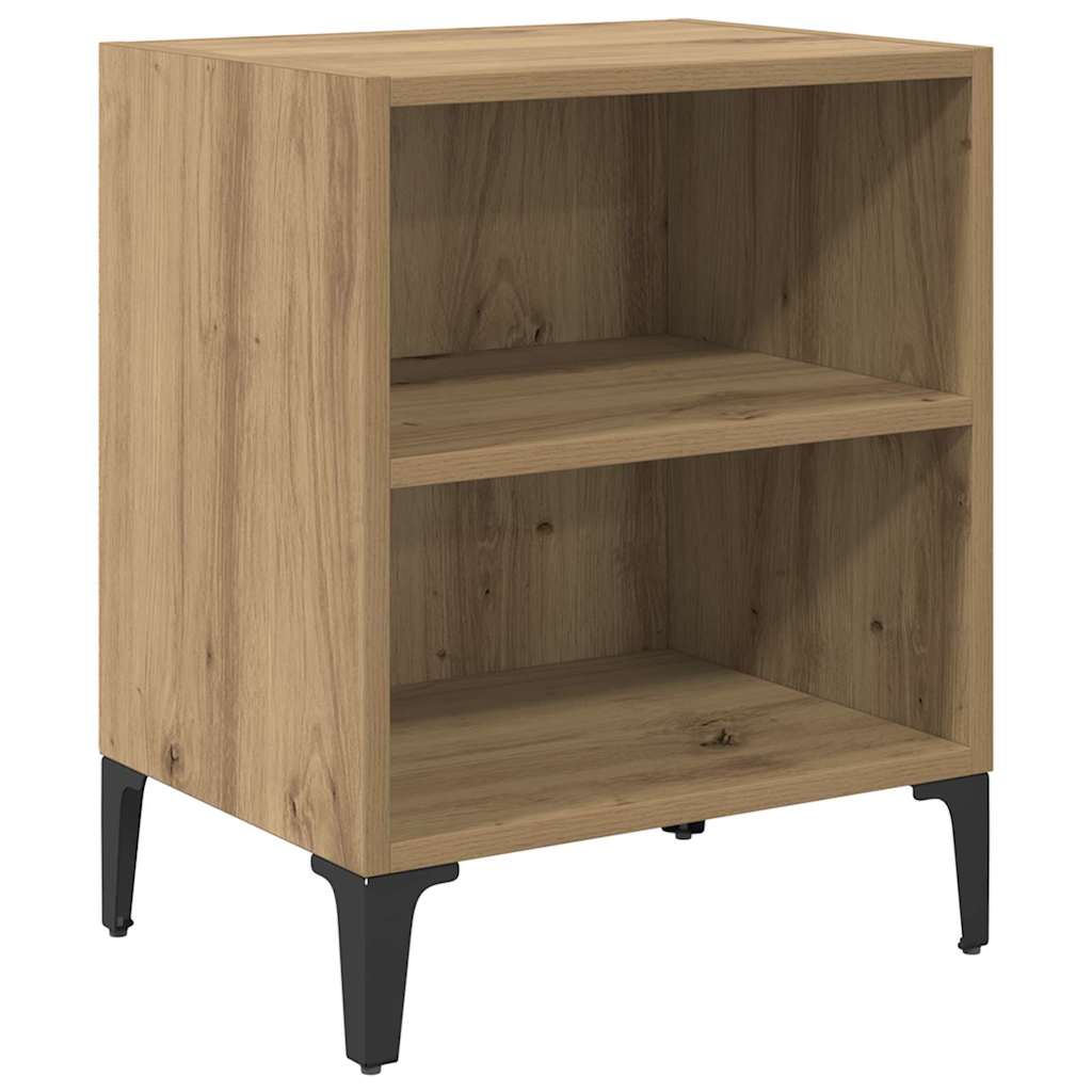 Nachttisch Eiche handwerklich 40 x 30 x 50 cm Holzwerkstoff