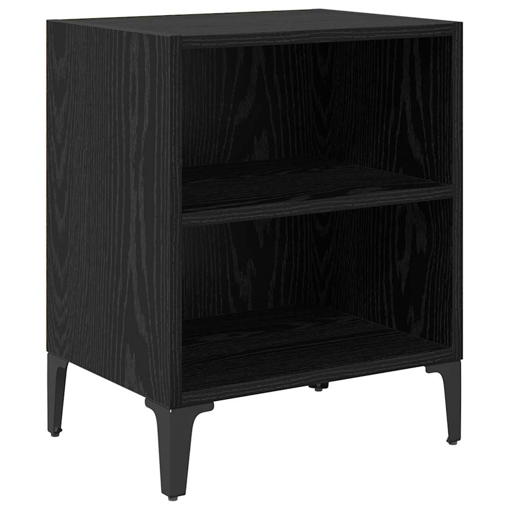 Nachttisch Schwarze Eiche 40 x 30 x 50 cm Holzwerkstoff