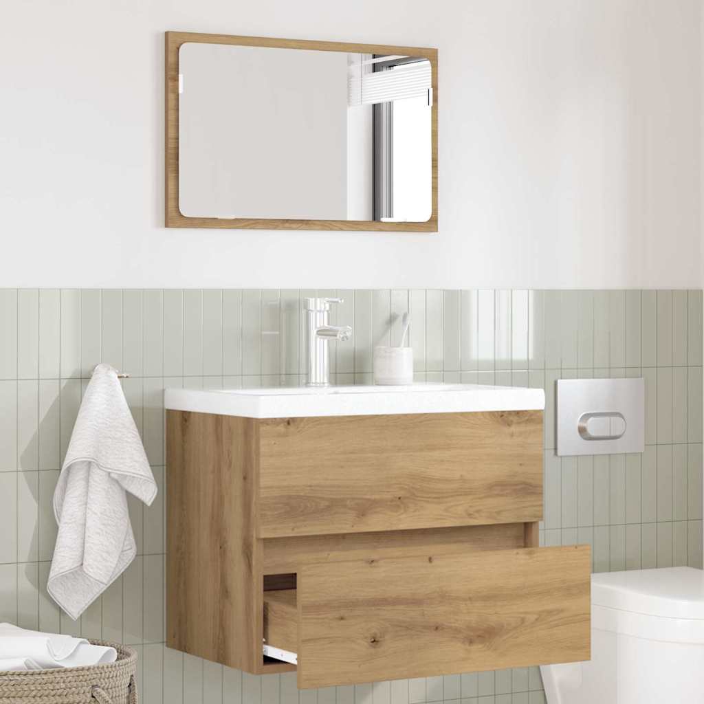 Badezimmermöbelset 2 pcs Artisan Eiche 57 x 37 x 45 cm