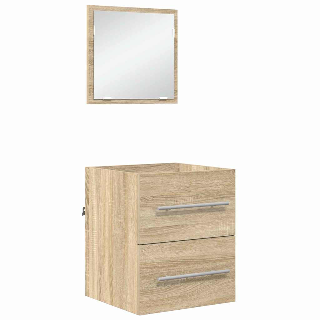 Badezimmer Schrank 41 x 38.5 x 48 cm Holzwerkstoff
