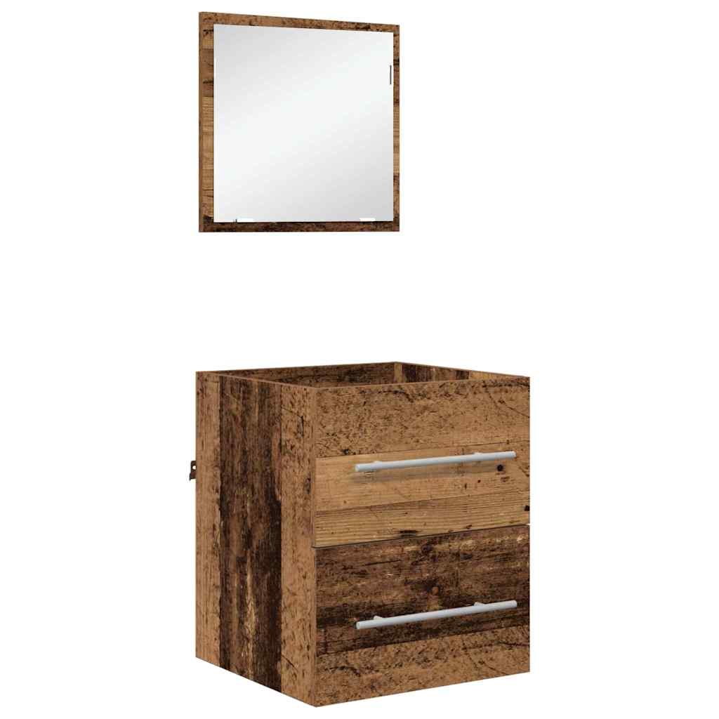 Badezimmer Schrank 41 x 38.5 x 48 cm Holzwerkstoff