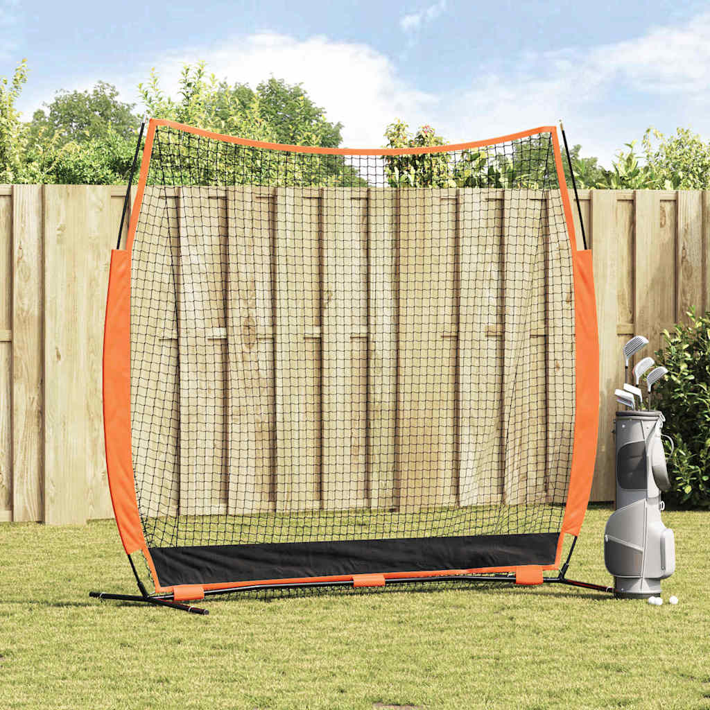 Golf Trainingshilfen Schwarz 213 x 213 cm Polyester