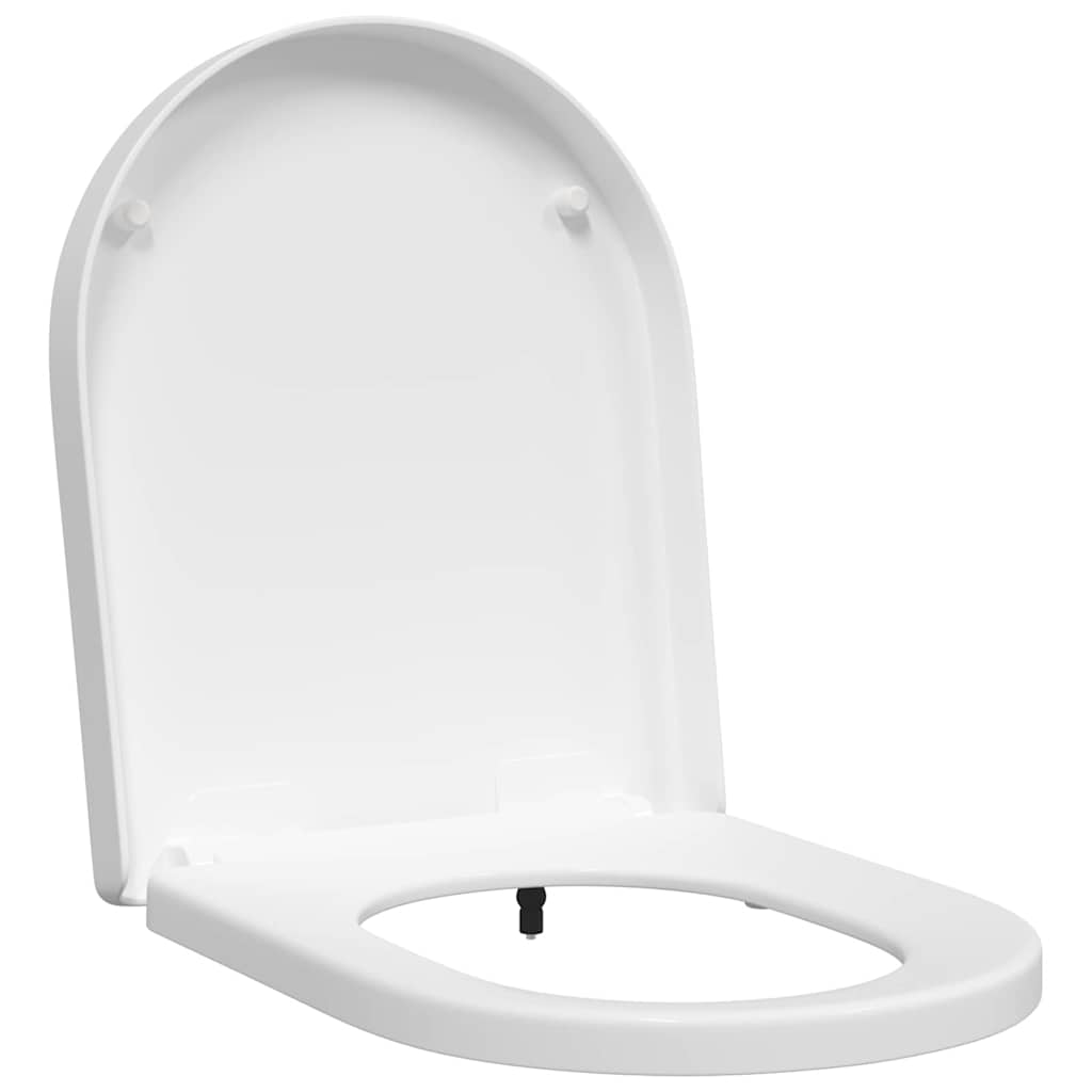 Toilettensitz Weiß 48 x 36,5 x 4,5 cm Polypropylen