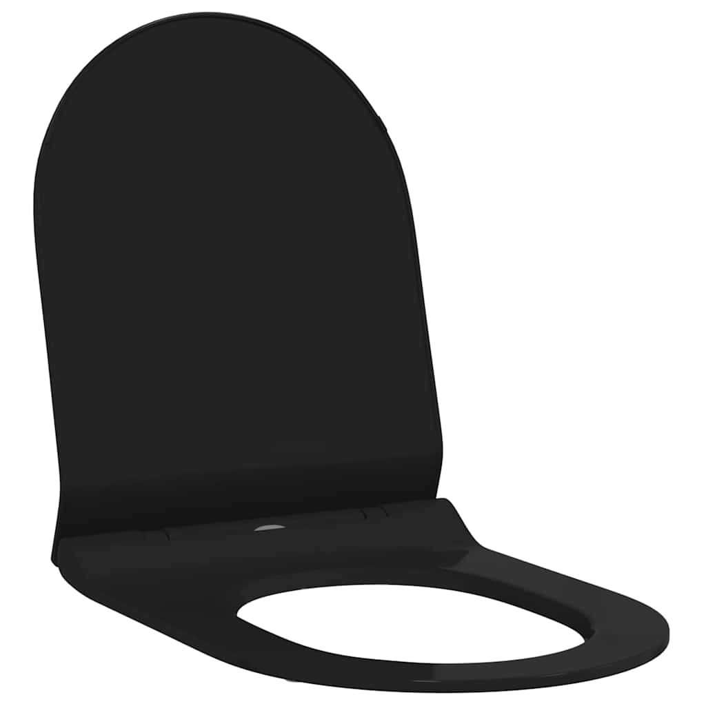 Toilettensitz Schwarz 48,5 x 36 x 5 cm Polypropylen