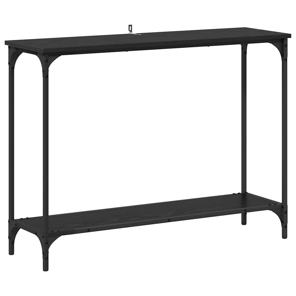 Konsolentisch Schwarze Eiche 101 x 30.5 x 75 cm Holzwerkstoff