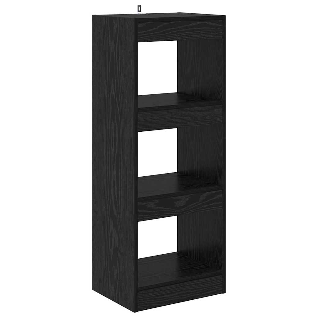 Bücherregal Schwarze Eiche 40 x 30 x 103 cm Holzwerkstoff