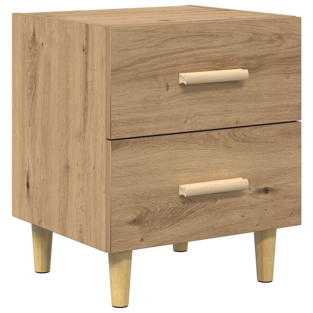 Bettschrank Eiche handwerklich 40 x 35 x 47,5 cm Holzwerkstoff
